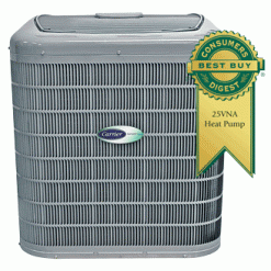 Carrier Infinity 20 Heat Pump with Greenspeed Intelligence - Awarded "Best Buy" by Consumers Digest