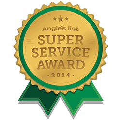 Angie's List 2014 Super Service Award