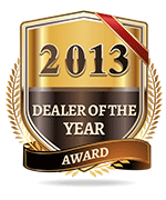 2013 Dealer of the Year Award